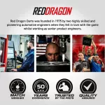 Set sageti darts steel Red Dragon Jonny Clayton, 21g brass