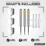 Set sageti darts steel Red Dragon Gian Van Veen, 21g brass