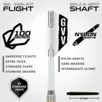 Set sageti darts steel Red Dragon Gian Van Veen, 21g brass
