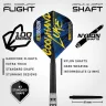 Set sageti darts steel Red Dragon Luke Hamphries, 21g brass