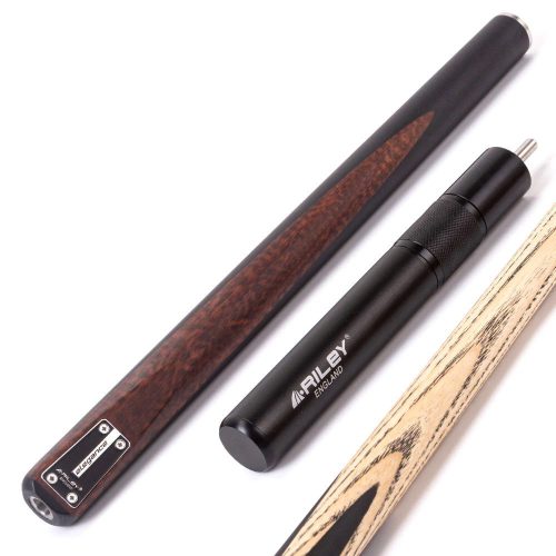 Tac Snooker din 2 piese, Riley England Elegance 2. 3/4 cu prelungitor telesopic si husa
