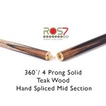 Tac Snooker din 2 piese, Riley ROS7 10. 3/4 cu extensie telescopica