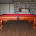 Masa de biliard Savona 8' nuc pecan