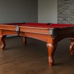 Masa de biliard Savona 8' nuc pecan