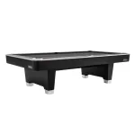 Masa de biliard Rasson Hero neagra 9', masa de competitie cu material gri