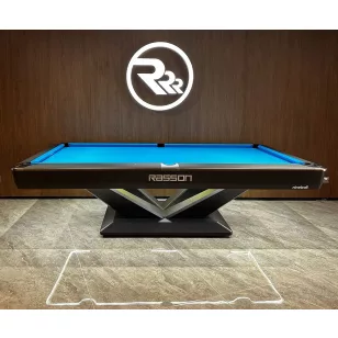 Masa de biliard Rasson Victory III, negru, 9' – masa de biliard profesionala pentru competitii