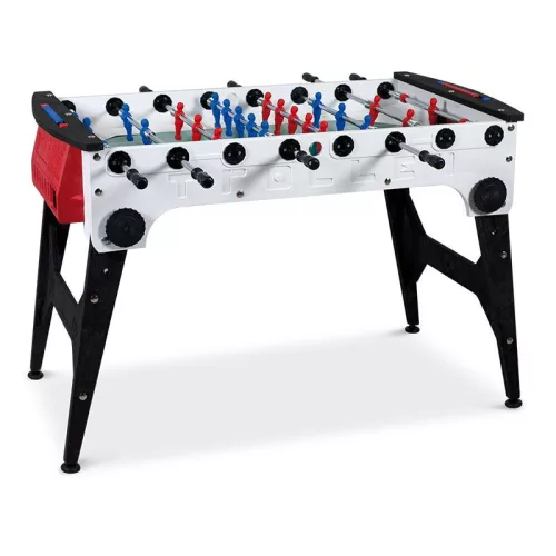 Masa fotbal Storm Trolley Family Outdoor cu tije standard, marimea 5, picioare pliabile