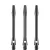 Tija darts Designa aluminium Tija, metal, Lungime, 47mm