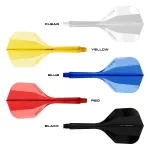 Fluturas si tija darts Harrows Solo rosu, No6 si tija scurta