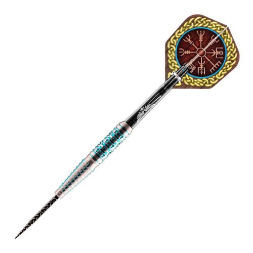 Set sageti darts Shot steel, Viking Drakkar 25g, 90% wolfram