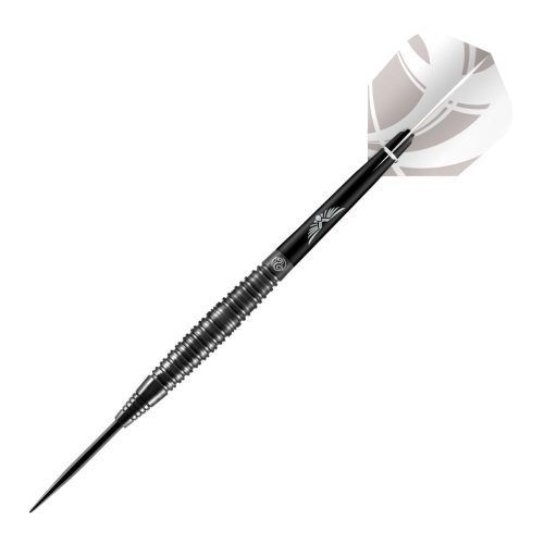 Set darts steel Shot Zen Satori, 25g, 90% wolfram, negru
