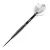 Set darts steel Shot Zen Satori, 25g, 90% wolfram, negru