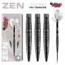 Set darts steel Shot Zen Satori, 25g, 90% wolfram, negru