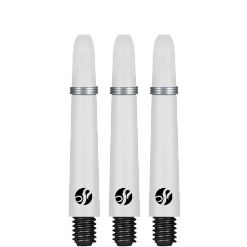 Tija darts Shot Koi Carbon, alb 41mm