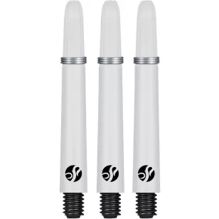 Tija darts SHot Koi Carbon, alb 48mm