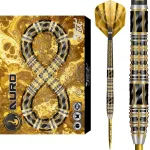 Set sageti darts steel Shot Alchemy Auro - 25g, 90% wolfram