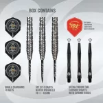 Set sageti darts steel Shot Alchemy Runstel - 23g, 905 wolfram