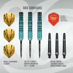 Set sageti darts steel Shot Slchemy Volta - 23g,90% wolfram