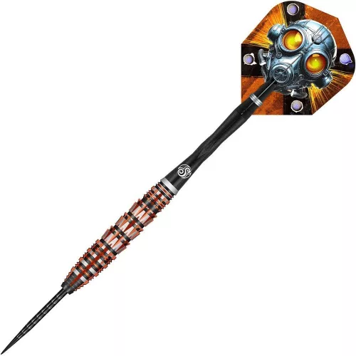 Set sageti darts steel Shot Badlands Rustin 23g, 90% wolfram
