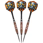Set sageti darts steel Shot Badlands Rustin 23g, 90% wolfram