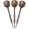 Set sageti darts steel Shot Badlands Rustin 23g, 90% wolfram