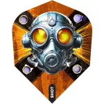 Set sageti darts steel Shot Badlands Rustin 23g, 90% wolfram