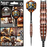Set sageti darts steel Shot Badlands rustin 24g, 90% wolfram