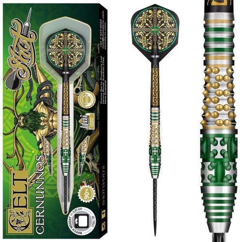 Set sageti steel darts Shot Celt Cernunnos 22g, 90% wolfram