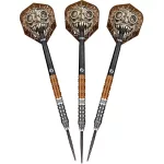 Set sageti darts steel Shot TP Gnarly Gnasha, 23g 95% wolfram
