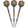   Set sageti darts steel Shot TP Gnarly Gnasha, 23g 95% wolfram