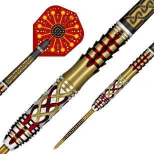 Set sageti darts steel Shot TP Goths Alaric 24g, 95% wolfram
