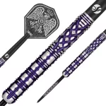 Set sageti darts steel Shot TP Goths Visara, 22g 90% wolfram