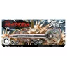 Set darts steel Shot Gnarly Shredda, 24 g, 90% wolfram