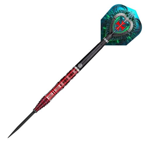 Set darts Shot, steel tip, Future Knights Dreadheart, 24g, 90% wolfram