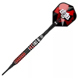 Set sageti darts soft Shot Michael Smith Defiant 18g, 90% wolfram