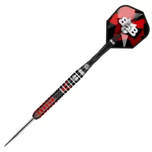 Set sageti darts steel Shot Michael Smith Defiant 22g, 90% wolfram