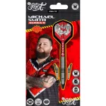 Set sageti darts steel Shot TP Michael Smith S2, 22g 90% wolfram