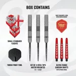 Set sageti darts Shot Tp Michael Smith S2, 24g 90% wolfram