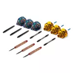 Set sageti darts steel Shot Value Range Mysthic Red Plated, 23g brass