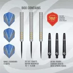 Set sageti darts steel Shot Ritchie Edhouse - 23g, 905 wolfram