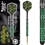 Set sageti darts steel Shot Stowe Buntz V2 Black, 23 g, 90% wolfram
