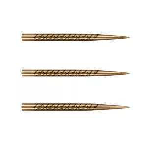 Varf darts metalic Shot Warrior Kapene, titan auriu, 38 mm