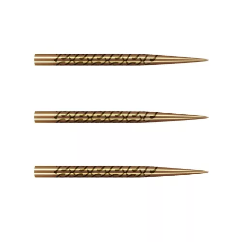 Varf darts metalic Shot Warrior Kapene, titan auriu, 45 mm