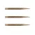 Varf darts metalic Shot Warrior Kapene, titan auriu, 45 mm