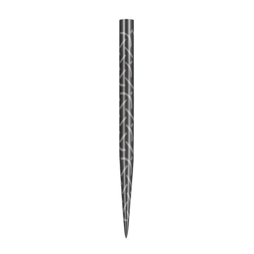 Varf darts metalic Shot Viking, negru, 38 mm