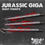 Varf darts Shot Jurrasic Giga, 35mm negru