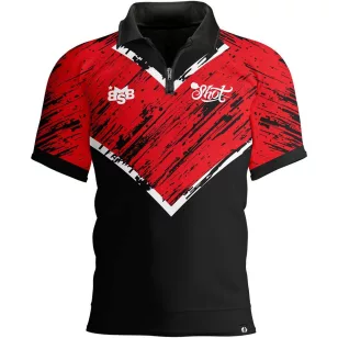 Camasa darts Shot Michael Smith Red Strip, marimea L