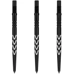 Varf darts Shot Turbo Point Michael Smith negru, 30mm
