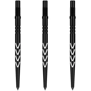 Varf darts Shot Turbo Point Michael Smith negru, 30mm