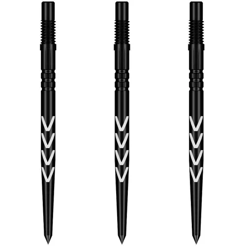 Varf darts Shot Turbo Point Michael Smith negru, 30mm
